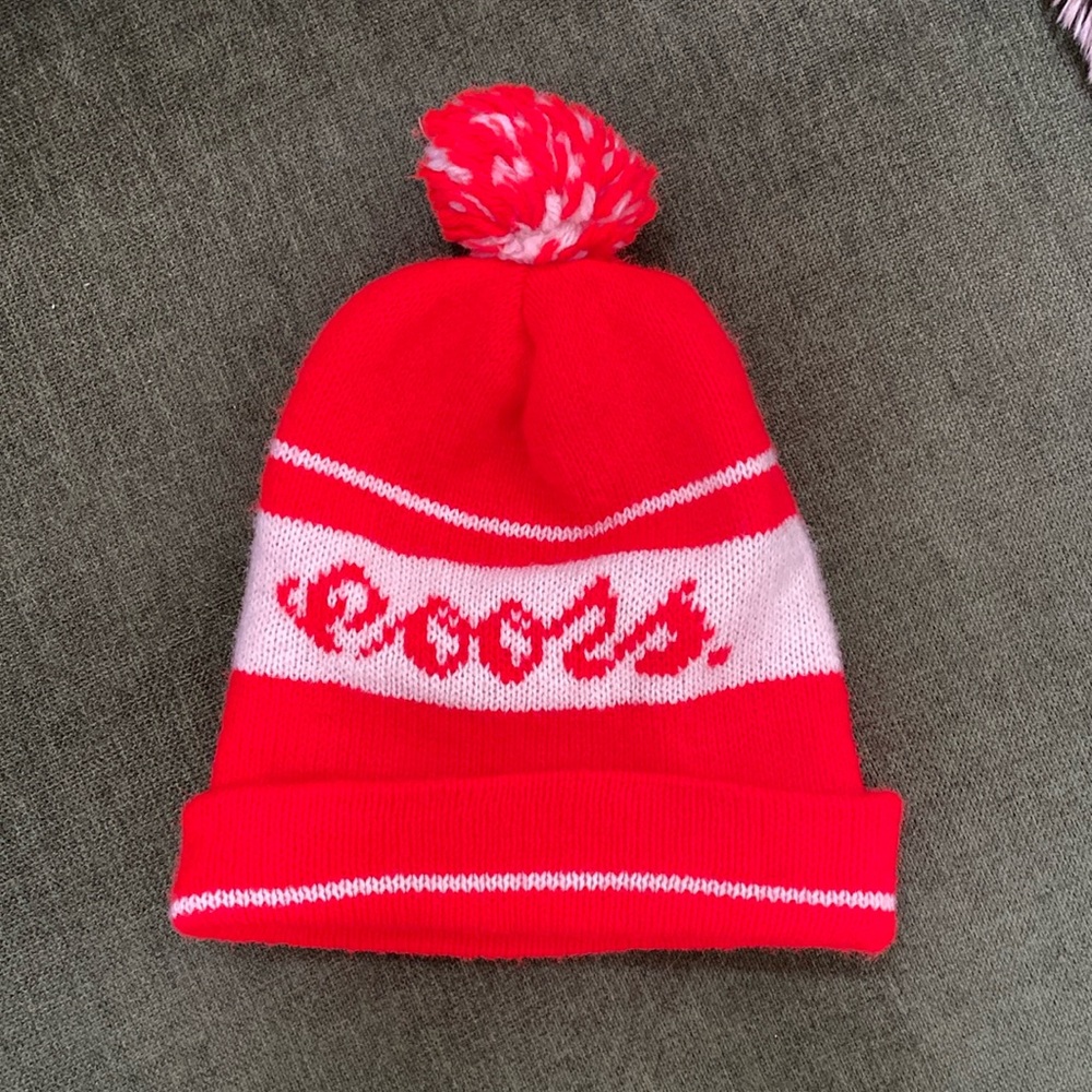 Vintage Coors Beanie Hat